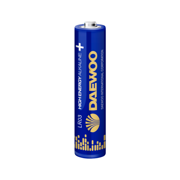 Батарейка Daewoo ENERGY LR03 AAA BL2 Alkaline 1.5V (2/20/480)
