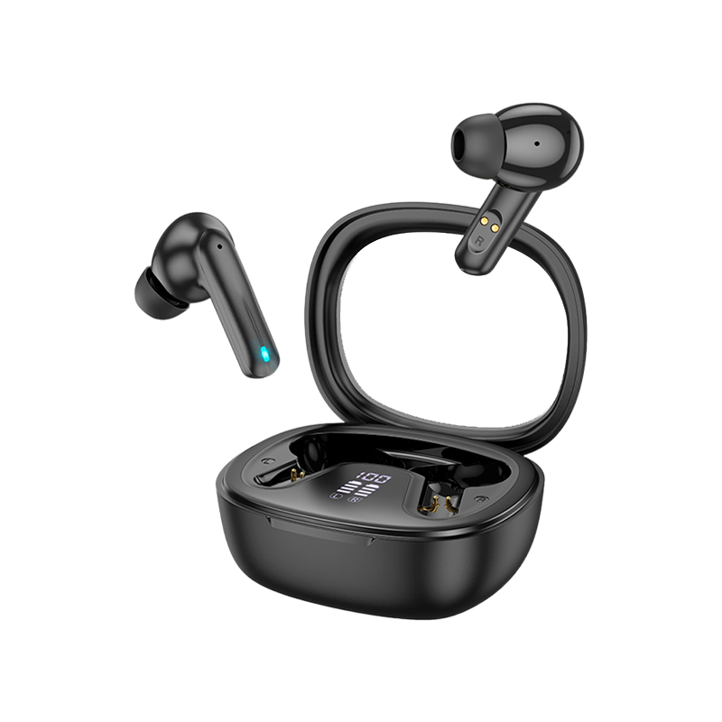Наушники внутриканальные HOCO EQ6 bluetooth 5.3 с микр. черный
