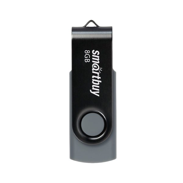 Флеш-накопитель Smartbuy Twist 8GB USB2.0 пластик черный