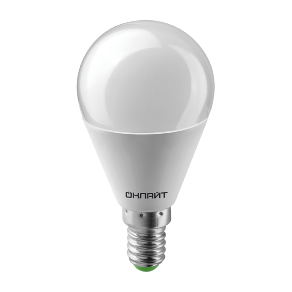 Лампа светодиодная ОНЛАЙТ OLL-G45-10-230-2.7K-E14(100)