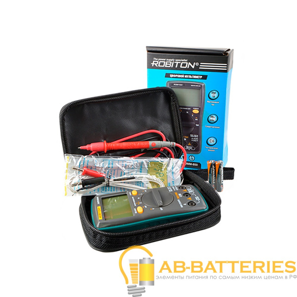 Мультиметр ROBITON MASTER DMM-850