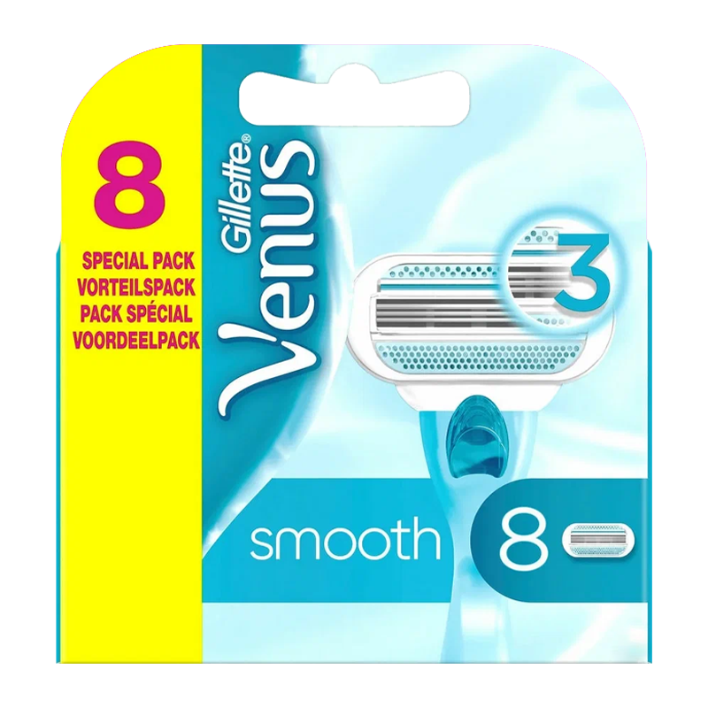 Сменные кассеты Gillette VENUS 3 лезвия 8шт. (цена за 1 шт) (8/80)