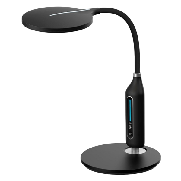 Светильник настольный Camelion KD-862 10W IP20 на основании сенс. черный (1/6)