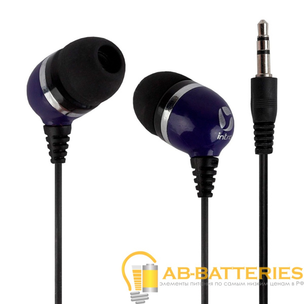 Наушники внутриканальные Intro RX-190B синий