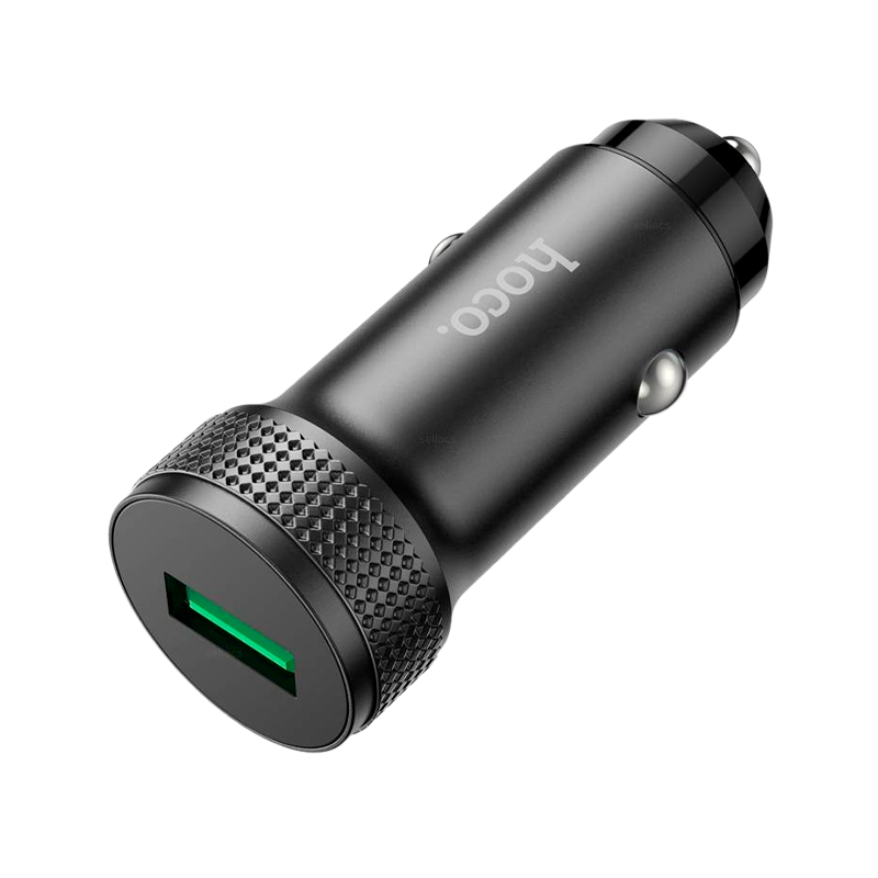 Автомобильное З/У HOCO Z49A 1USB 18W черный (1/13/130)