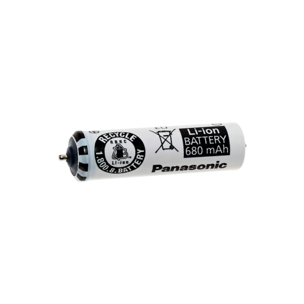 Аккумулятор для эпилятора Panasonic Li-ion AA белый 680мАч 14500 короткий пин