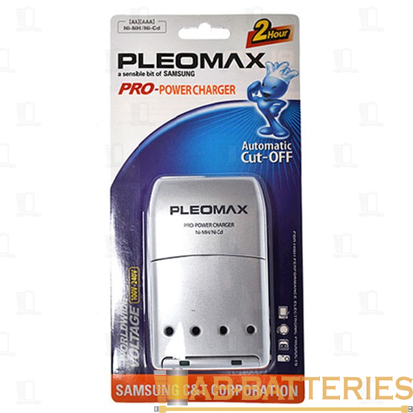 З/У для аккумуляторов Pleomax 1015 Pro-Power AA/AAA 4 слота (1/6/24/432)