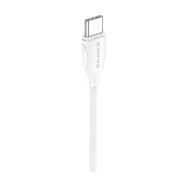 Кабель Borofone BX19 USB (m)-Type-C (m) 1.0м 3.0A ПВХ белый (1/648)