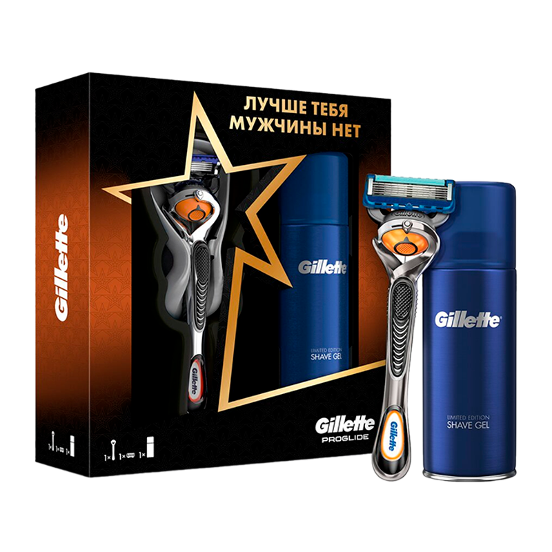 Набор Gillette Fusion5 с чехлом для бритвы