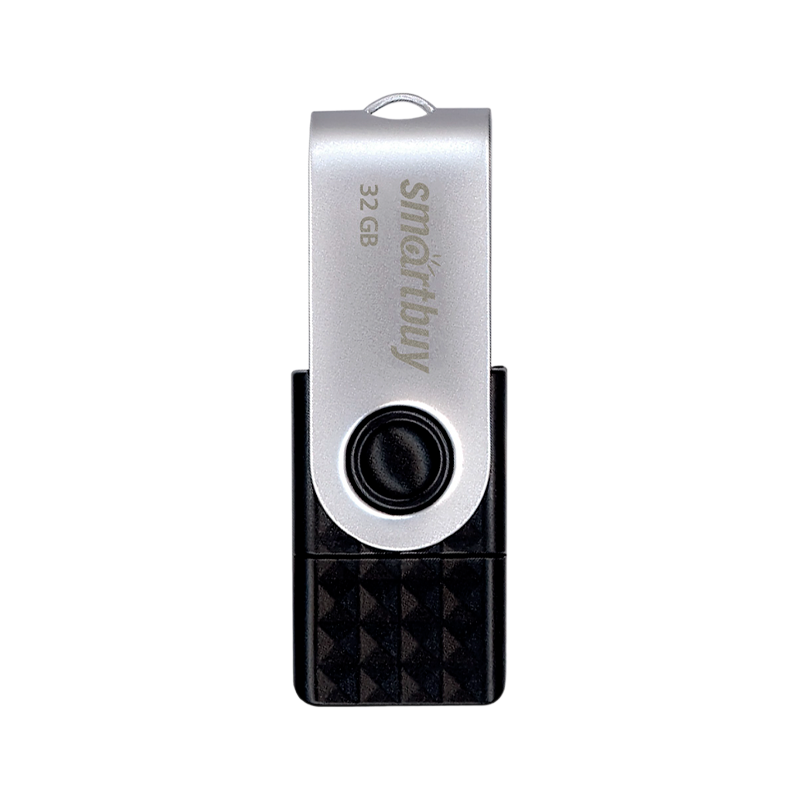 Флеш-накопитель Smartbuy TRIO 32GB USB3.0 Type-C (m)/microUSB (m) пластик черный