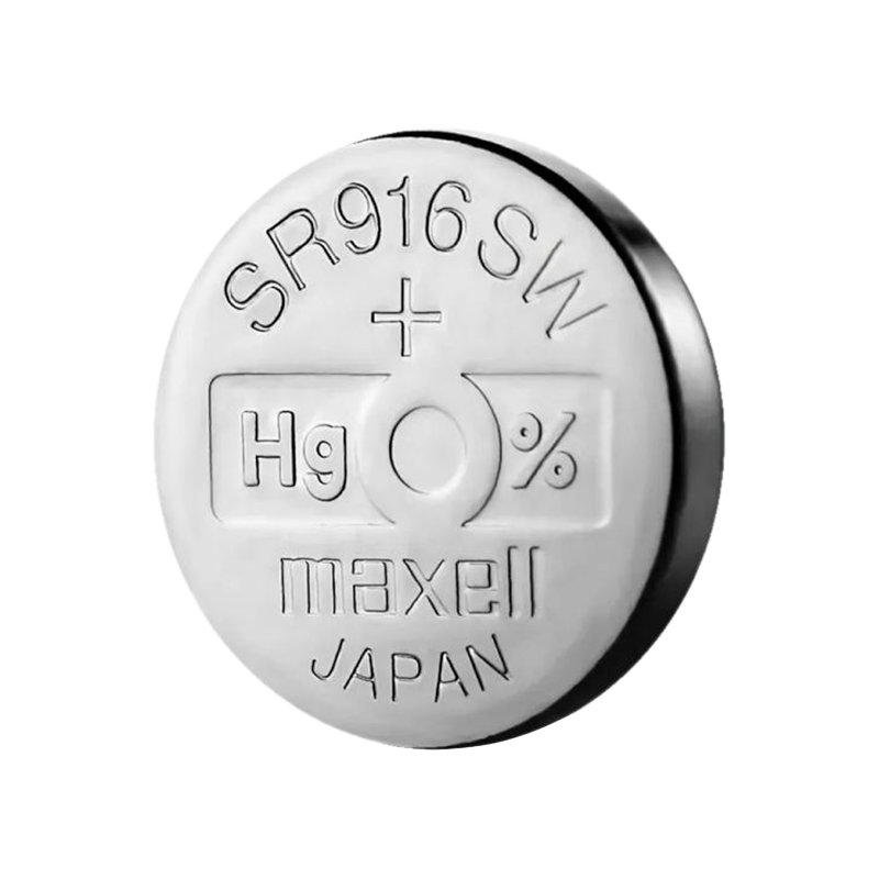 Батарейка Maxell 373 (SR916SW) BL1 Silver Oxide 1.55V 0%Hg (1/10/100)
