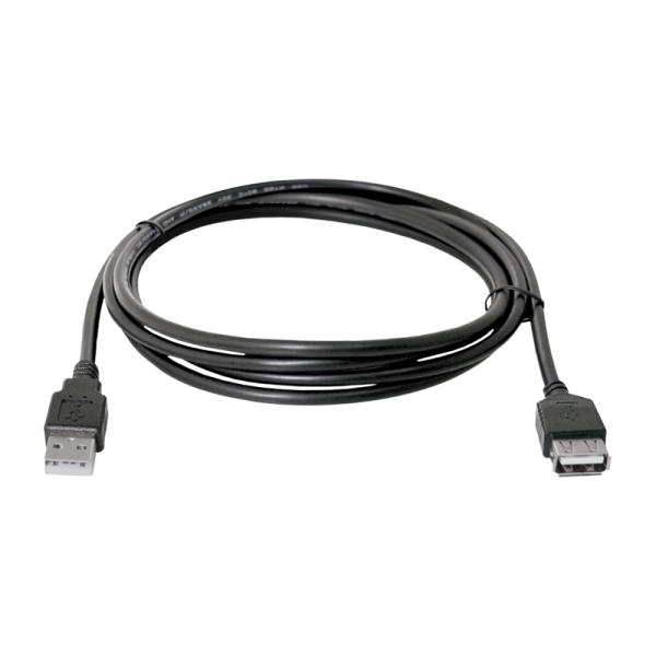 Кабель Defender USB02-10 USB (m)-USB (f) 3.0м силикон ver.1.4 черный (1/20/200)