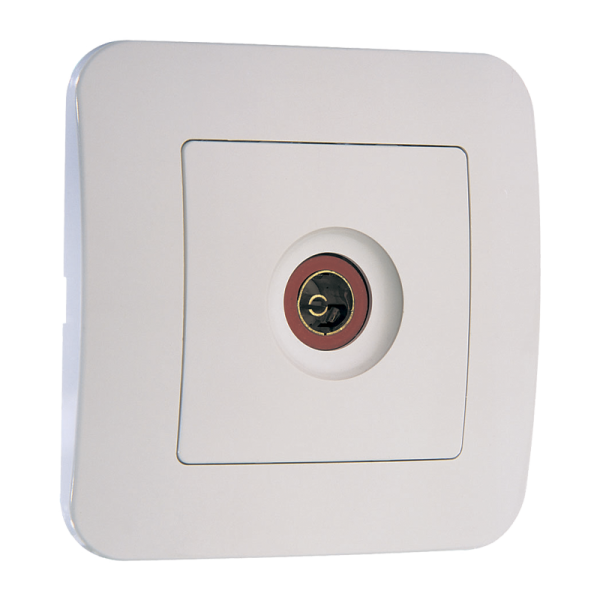 Розетка TV Makel Lillium Natural 1гн. белый 55007_Makel (1/12)