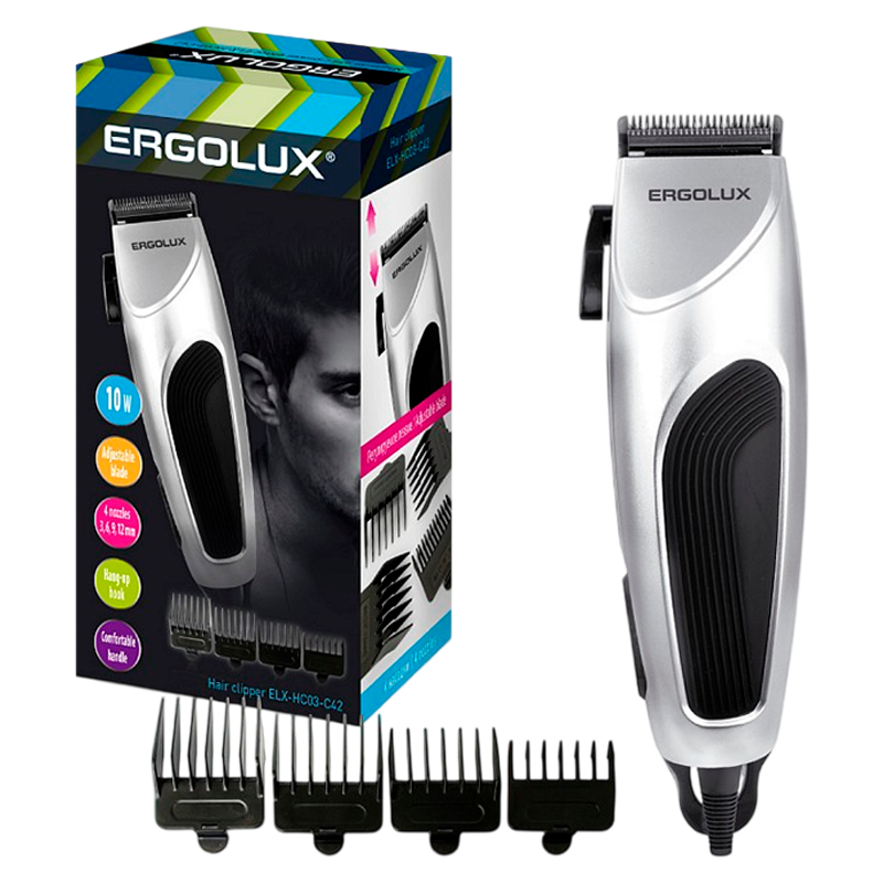 Машинка для стрижки Ergolux ELX-HC03-C42