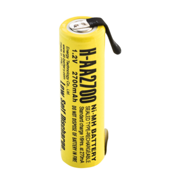 Аккумулятор ET H-AA2700-T с выводами Low Self Discharge (1/50/600)