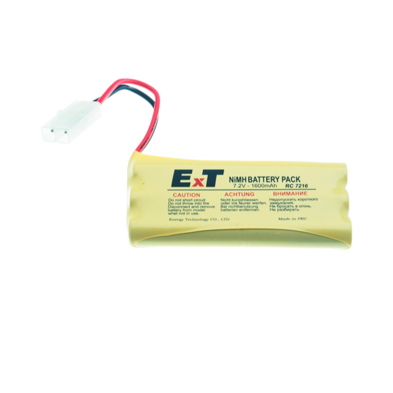 Аккумулятор ET RC-7216TB BL1 белый большой, 7.2V, 1600mAh, Ni-Mh (1/100)