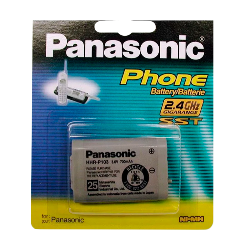 Аккумулятор для радиотелефонов Panasonic HHR-P103 BL1 NI-MH 650mAh