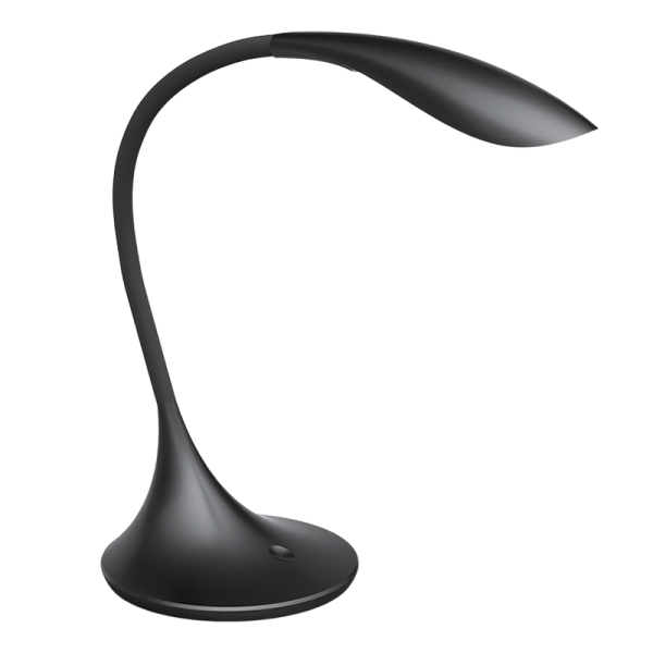 Светильник настольный Camelion KD-772 5W 230V 12LED на основании сенс. черный (1/4)
