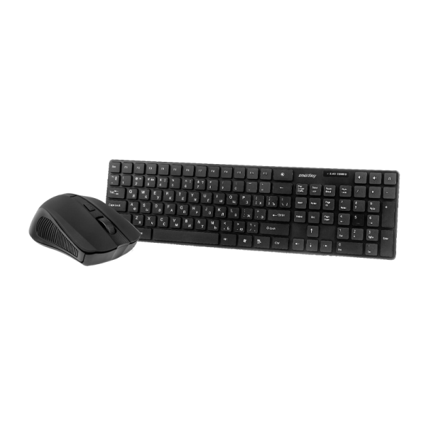 Набор клавиатура+мышь беспроводной Smartbuy 229352AG ONE черный (1/10)