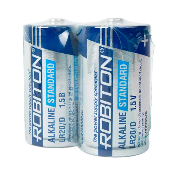 Батарейка ROBITON STANDARD LR20 SR2&nbsp;&nbsp;в упак 12 шт (12/144)