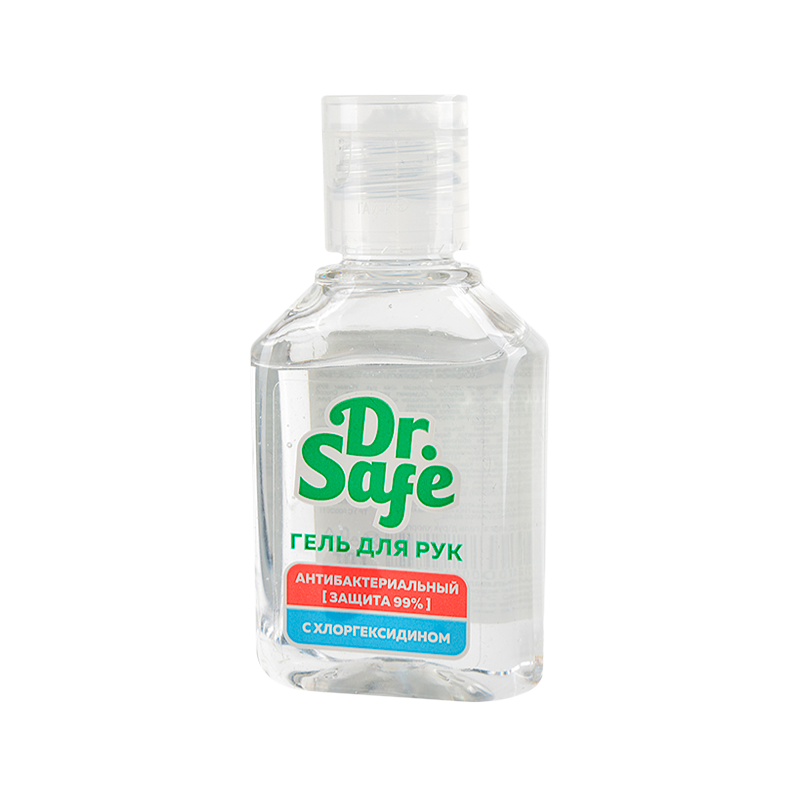 Гель для рук Dr.Safe антибакт.+хлоргексидин 50мл (1/20)