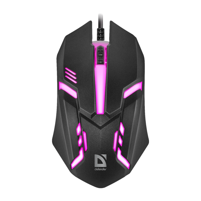 Мышь проводная Defender MB-560L Cyber классическая USB черный (1/40)