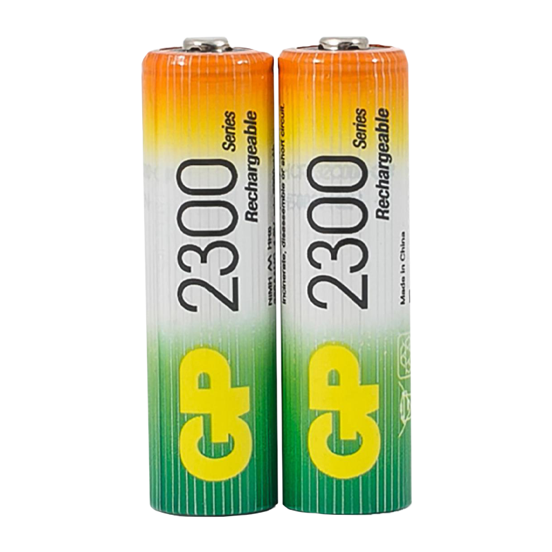 Аккумулятор бытовой GP HR6 AA BL2 NI-MH 2300mAh в пластиковой упаковке (2/20/200) R