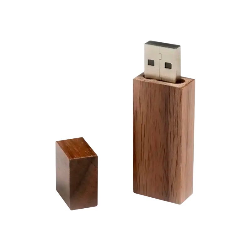 Флеш-накопитель Opoczno 8GB USB2.0 дерево коричневый
