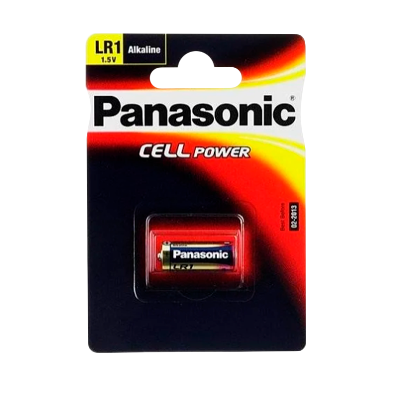 Батарейка Panasonic LR1 N BL1 Alkaline 1.5V (1/10/100)
