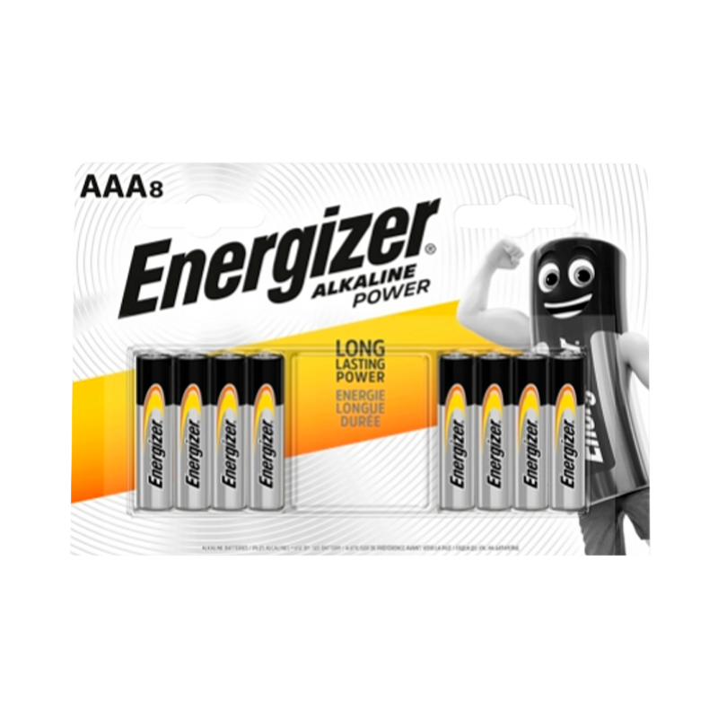 Батарейка Energizer ULTRA+ LR6 AA BL8 Alkaline 1.5V (8/96)