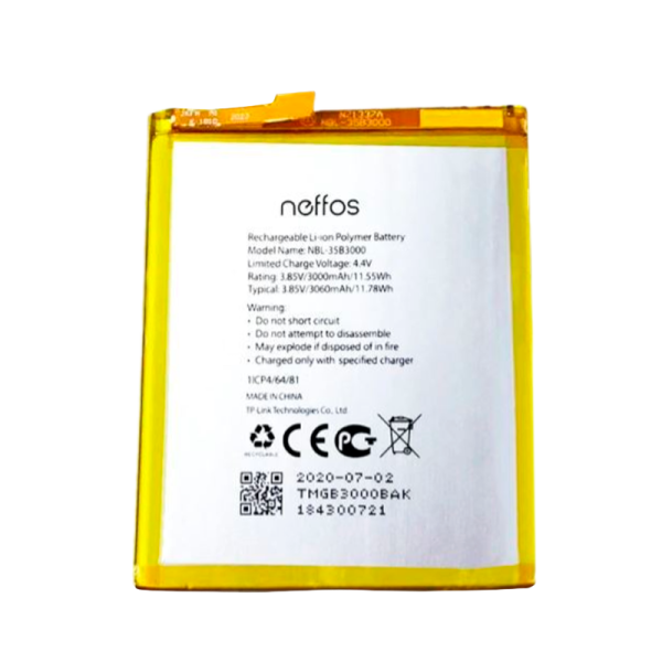 Аккумулятор для роутера&nbsp;&nbsp; ET NBL-35b3000&nbsp;&nbsp;3.7В, 3000мАч