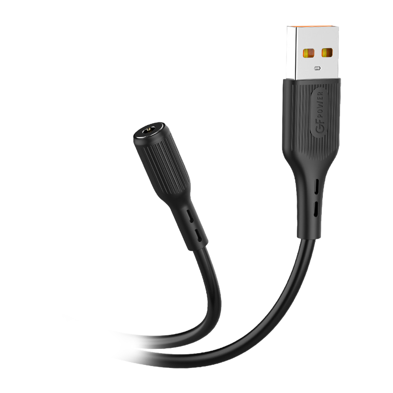 Кабель GFPower MAG18T USB (m)-Type-C (m) 1.0м 2.4A ПВХ магнит черный (1/200/800)