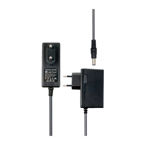 Блок питания Live Power LP128 1.25A 22.5V для пылесосов IROBOT 5,5x2,5/12мм (1/100)