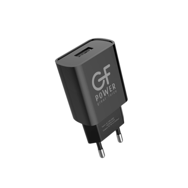 Сетевое З/У GFPower GF20 1USB 2.1A черный (65/260)