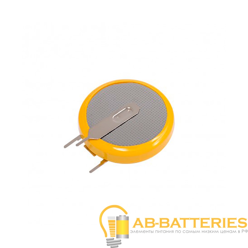 Батарейка ET CR2450-VC3 BL1 3-ножки, вертикальный монтаж, литиевый элемент, 3V (1)