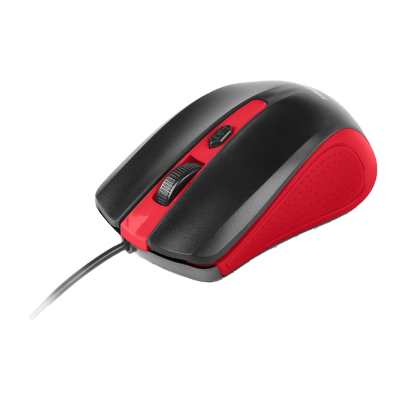 Мышь проводная Smartbuy 352 ONE классическая USB красный черный (1/100)