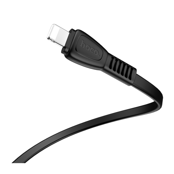 Кабель HOCO X40 USB (m)-Lightning (m) 1.0м 2.4A TPE черный (1/33/330)