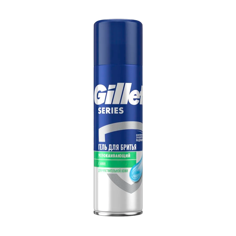 Гель для бритья Gillette Series успокаивающий 200мл (1/6)