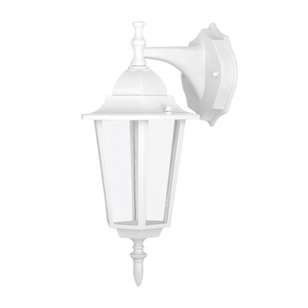 Светильник садово-парковый Camelion 4102 60W 230V E27 IP44 настенный белый (1/10)