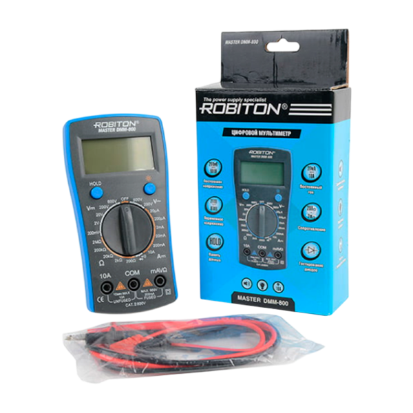 Мультиметр ROBITON MASTER DMM-800 BL1 (1/80)