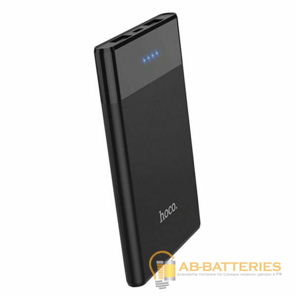 Внешний аккумулятор HOCO B35D 5000mAh 1.0A 2USB черный (1/82)