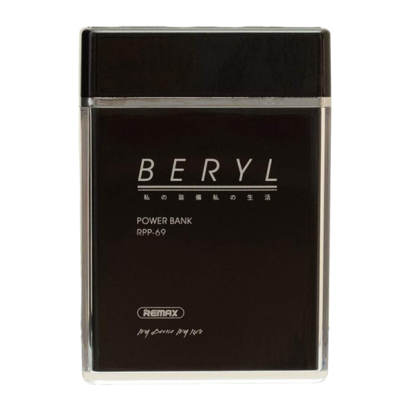 Внешний аккумулятор Remax RPP-69 Beryl 8000mAh 2.0A 2USB черный