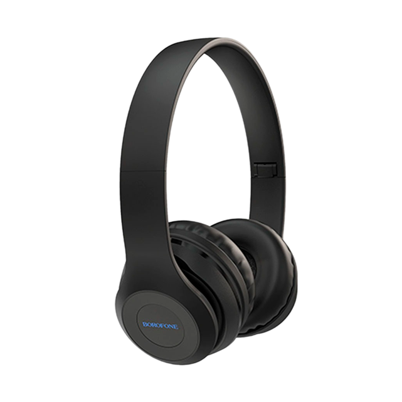 Наушники полноразмерные Borofone BO4 bluetooth 5.0 с микр. черный (1/12/36)