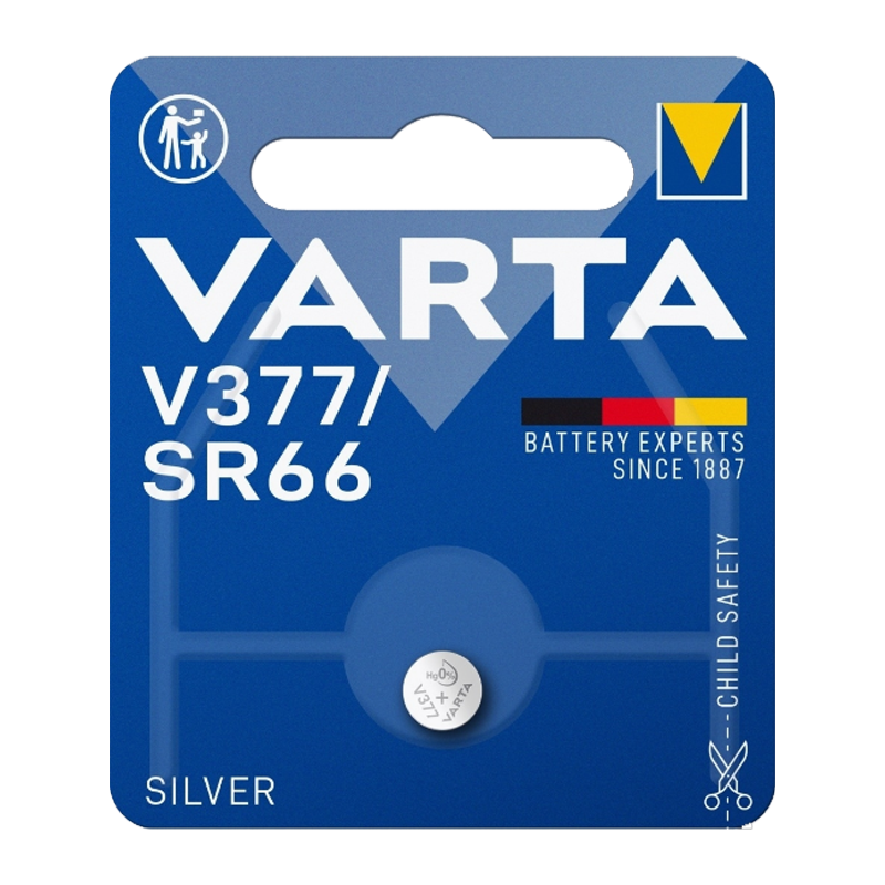 Батарейка Varta 377 (SR626SW) BL1 Silver Oxide 1.55V (1/10/100)