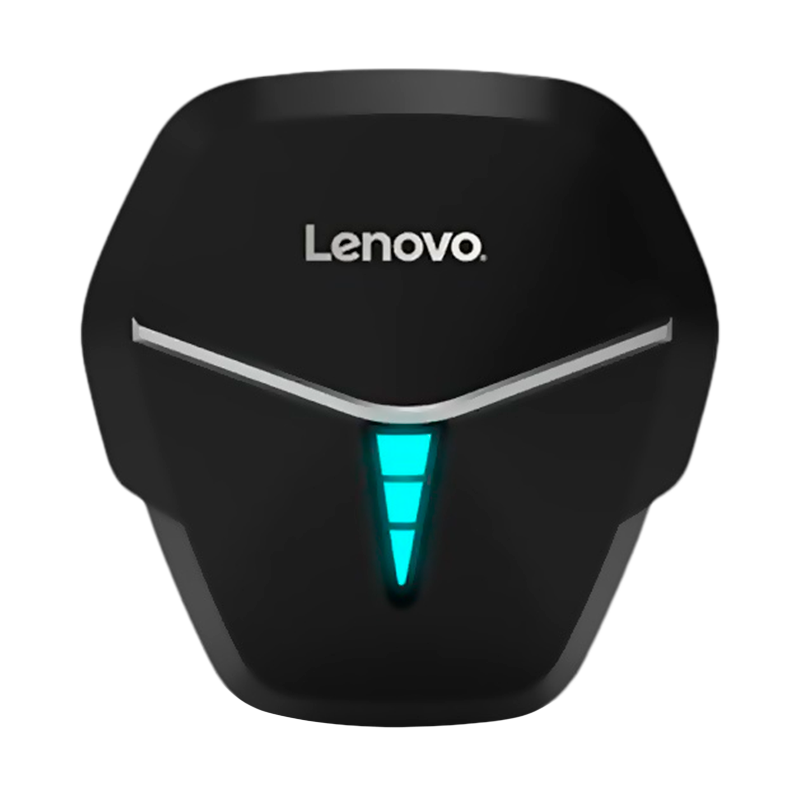 Наушники внутриканальные Lenovo HQ08 bluetooth 5.0 с микр. игровые черный