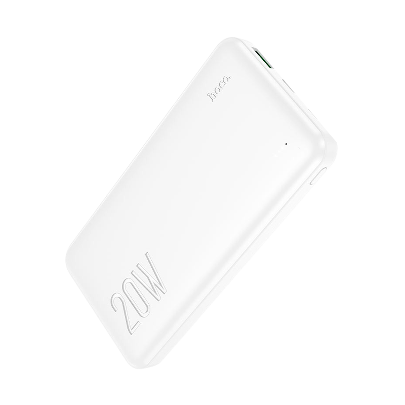 Внешний аккумулятор HOCO J87 10000mAh 20W 1USB/Type-C PD3.0 белый
