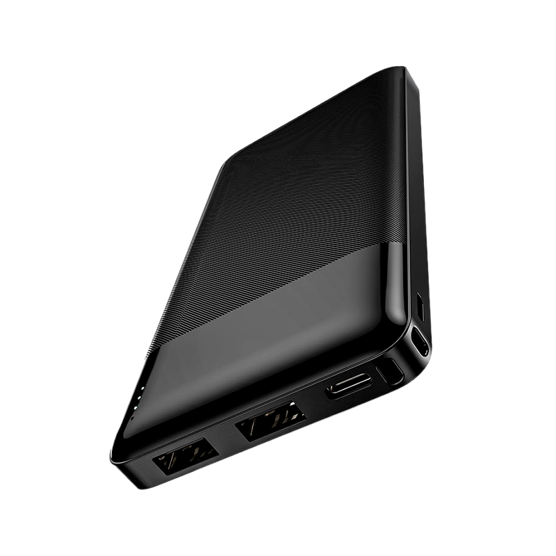 Внешний аккумулятор HOCO J72 10000mAh 2.0A 2USB/Type-C черный (1/37)