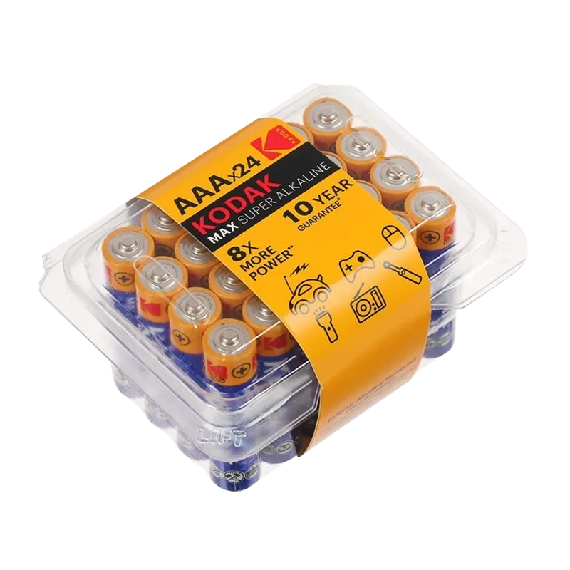 Батарейка Kodak MAX LR03 AAA BOX24 Alkaline 1.5V (24/480/33600)