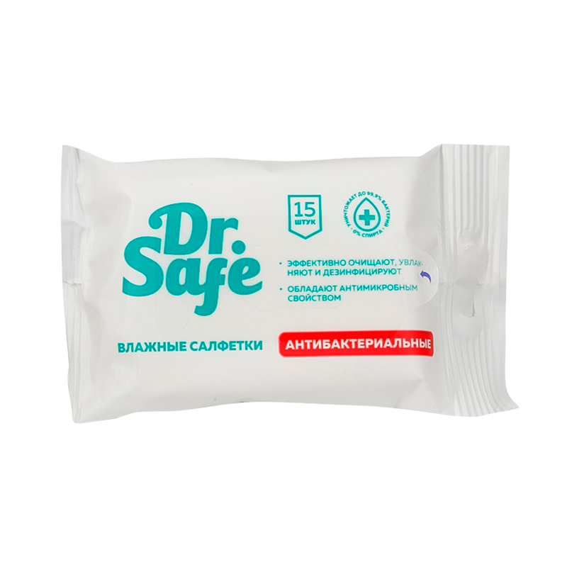 Салфетка Dr.Safe для рук антибакт. 30шт. (1/30)