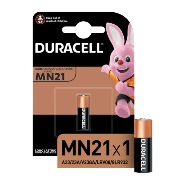 Батарейка Duracell LR23/A23/MN21 BL1 Alkaline 12V (1/10/100)